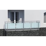 Edelstahl-Glas-Gel�nder