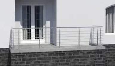 Edelstahl-Reling-Geländer