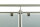 Glas-Geländer aus Edelstahl geschliffen für seitliche Montage (L Geländer = gerade Ausführung + 1 x 90° Ecke) Ecke links oder rechts verwendba 3,4 m
